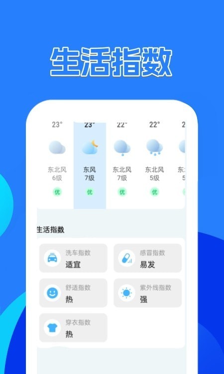 天气预报站截图
