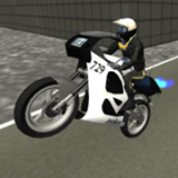 警察摩托公路赛车