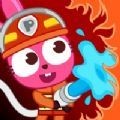 泡泡兔美味的三明治