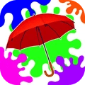 染色雨伞大乱斗