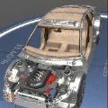汽车公路疯狂特技