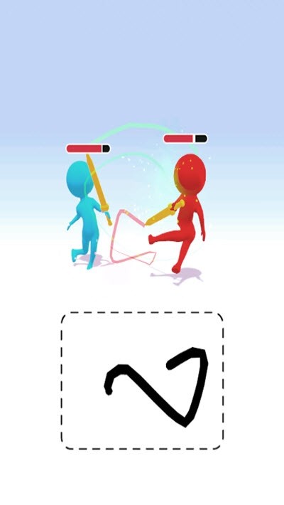 手绘决斗截图