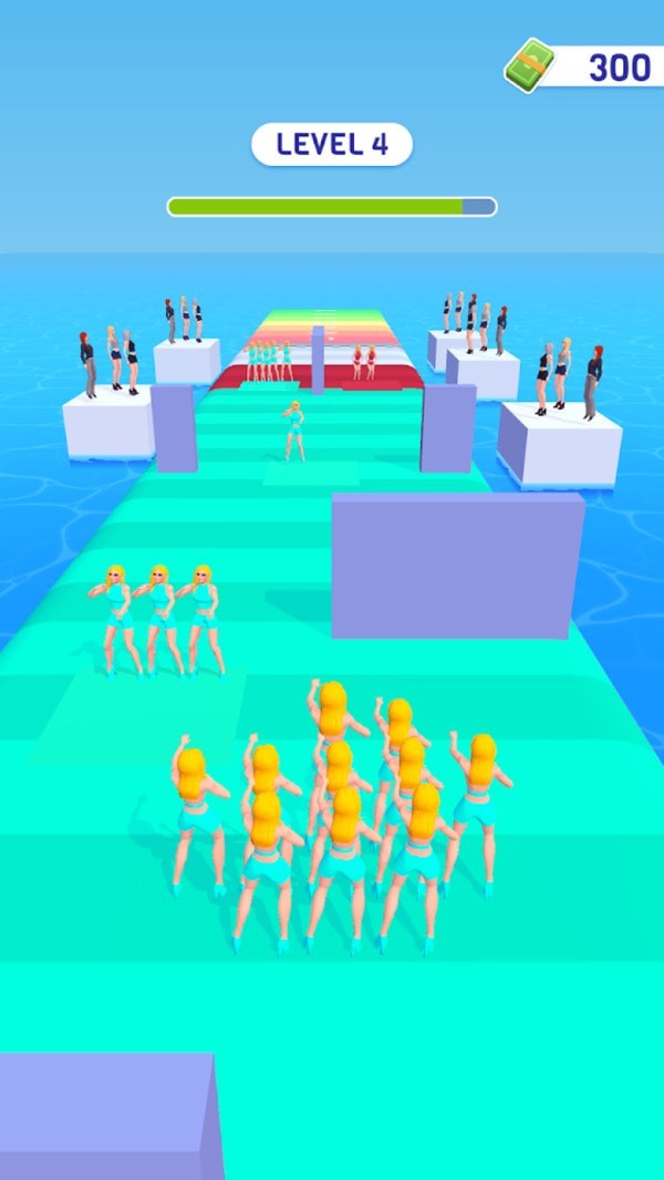 小姐姐衣服开线了