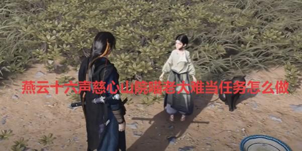 燕云十六声慈心山院喵老大难当任务怎么做游戏攻略